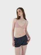 Jim Kennet Basic Knitted Bikini Adjustable Strap Swimsuit