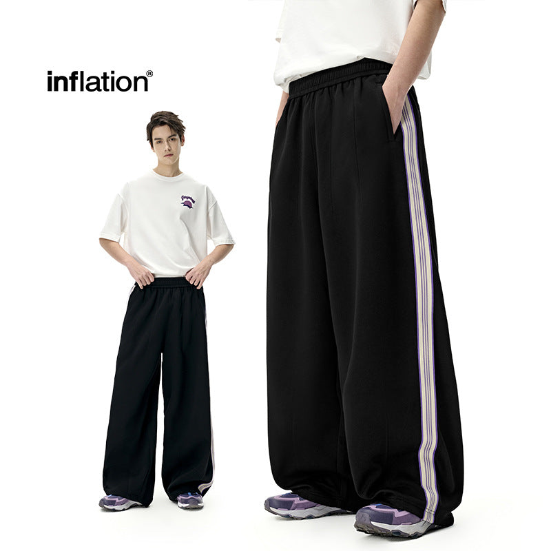 INF Nine Purple Fire Wide Leg Pants