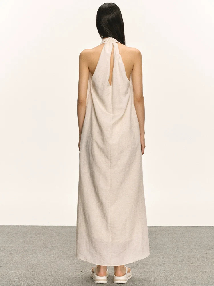 Anna Aneae Premium V-Neck Neck Dress