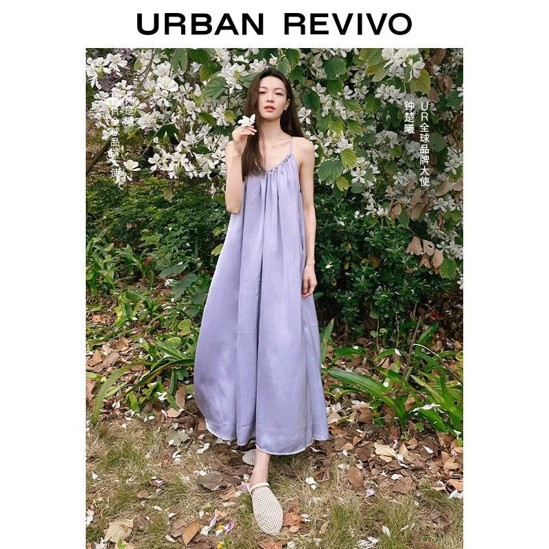 URBAN REVIVO Holiday Super Loose Dress