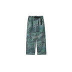 PLUS NO LOGO Green Camouflage Loose Wide-leg Sports Trousers