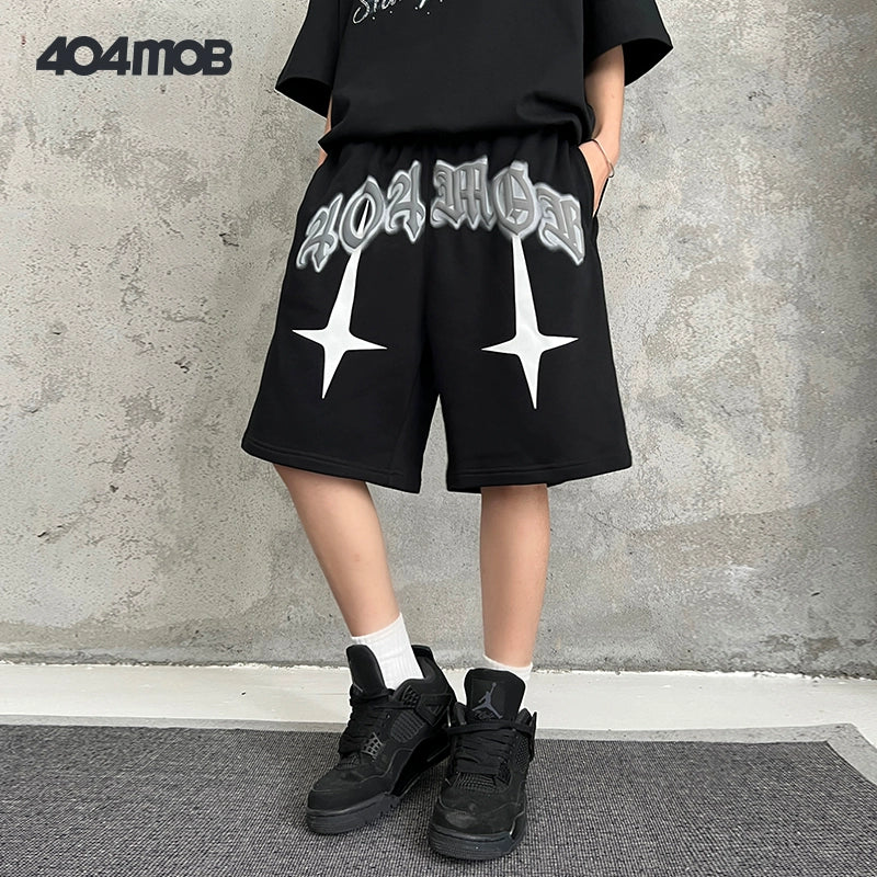 404MOB American heavy shorts Pants