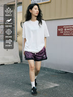 LUSHISI Zebra-pattern Quick-drying Five-point Shorts