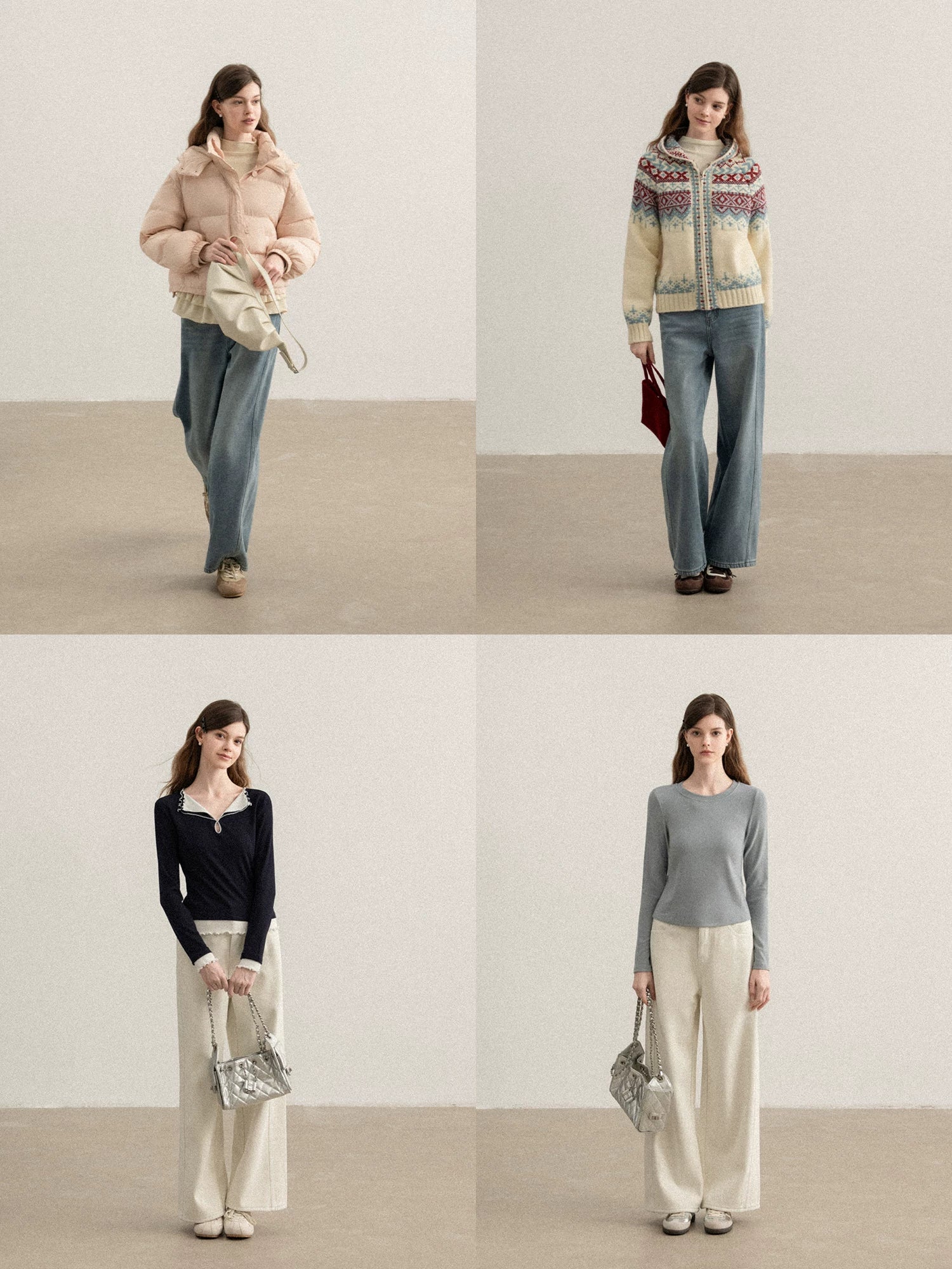 cantonstory Commuting Straight Velvet Jeans