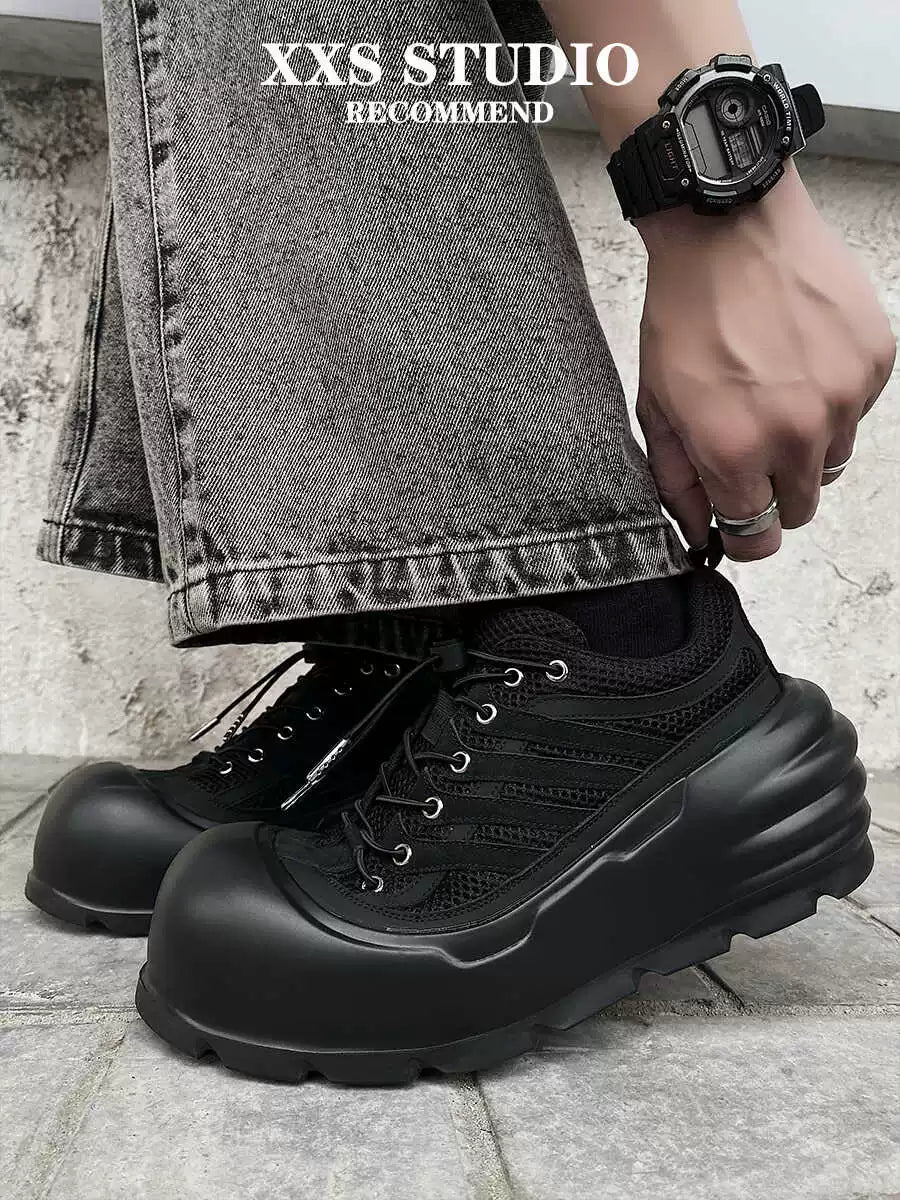 MUYIN 8CM Mesh Platform Dad Sneakers