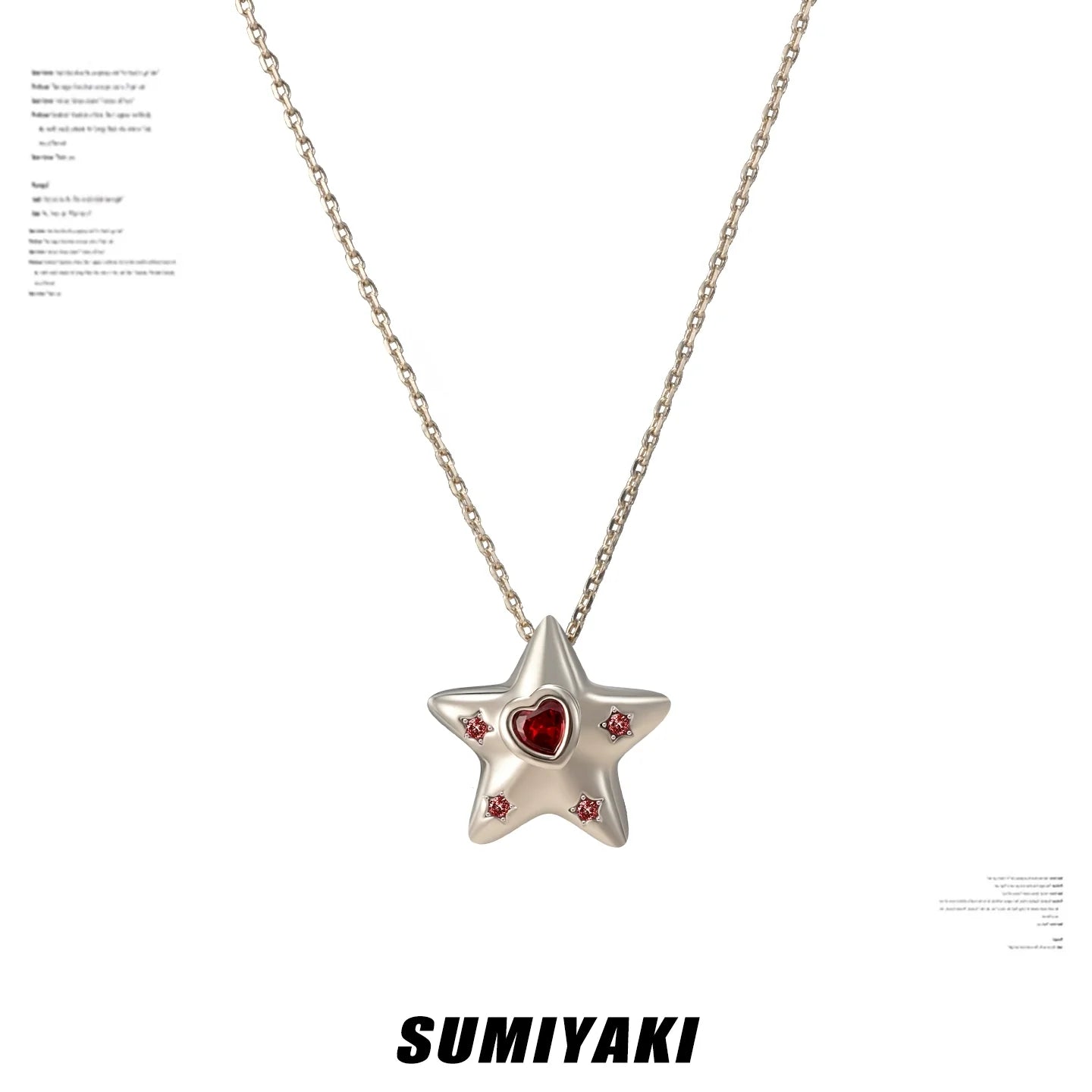 SUMIYAKI Simple Star Necklace