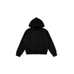 PLUS NO LOGO Casual Simple Zipper Hoodie Sweater