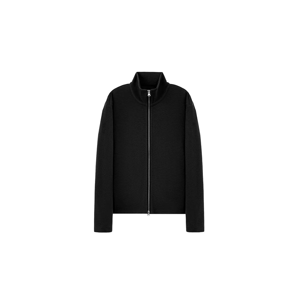 PLUS NO LOGO Casual Jacquard Striped Sweater Jacket