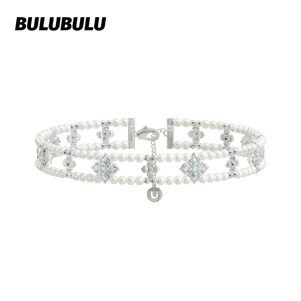 BULUBULU Shaoguang Stacked Pearl Long Necklace