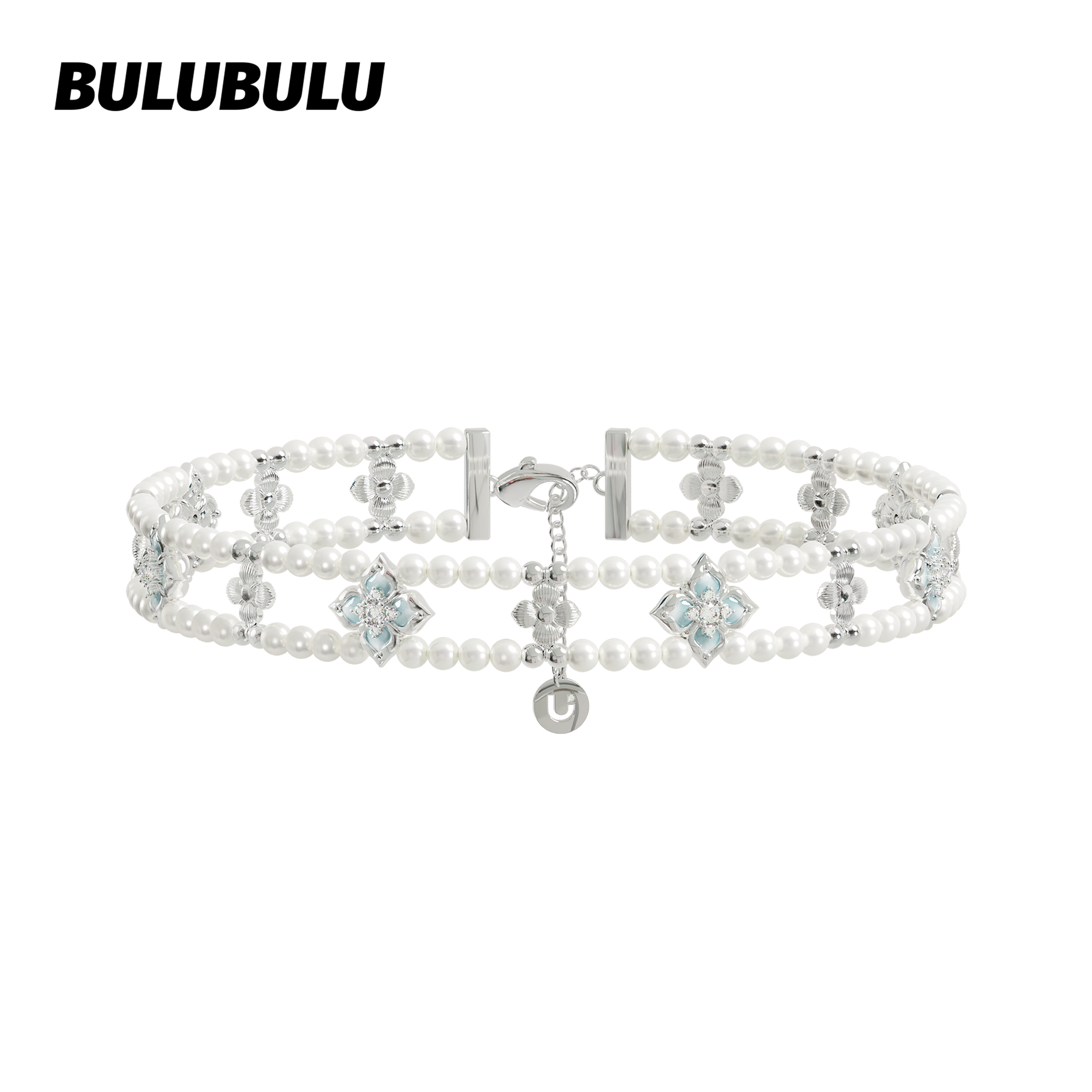 BULUBULU Shaoguang Stacked Pearl Long Necklace