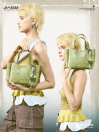 JACD Crossbody Commuter Large Capacity Bucket Bag