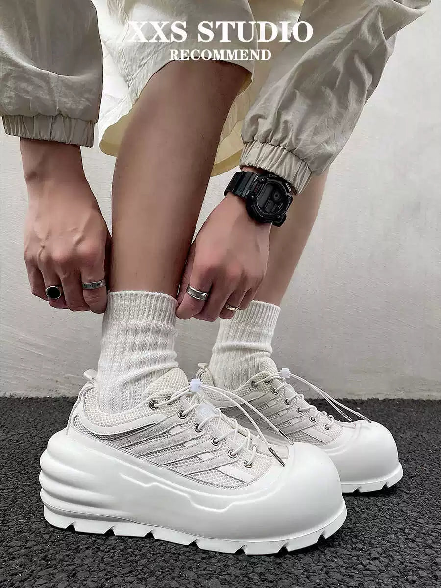 MUYIN 8CM Mesh Platform Dad Sneakers