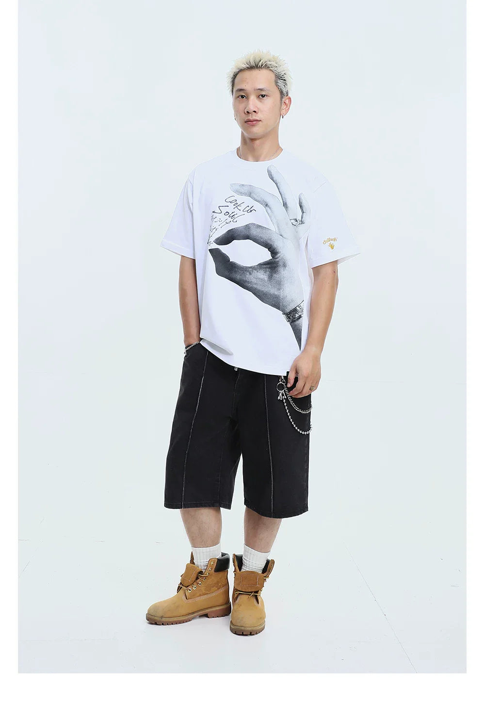 ChillHigh Crew Neck Loose Casual Tee