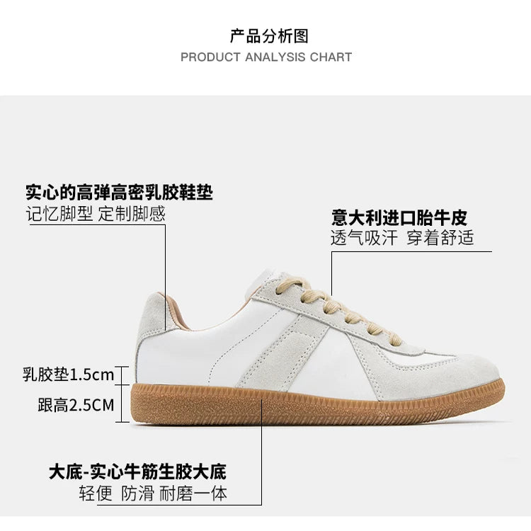 Top Version Moral Training Lace Up Sneakers