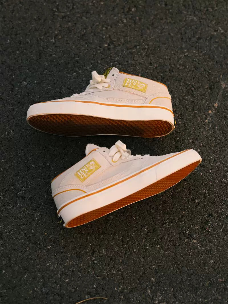 HNLY CLN Joint FTMD Beige Full Suede Skate Shoes