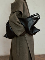 SUNYVONNE Minimalist Versatile Lazy Wind Tote Big Bag