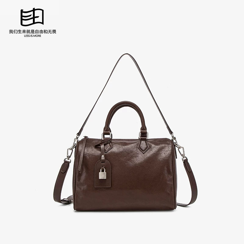 SFREEYA Boston Pillow Crossbody Bag