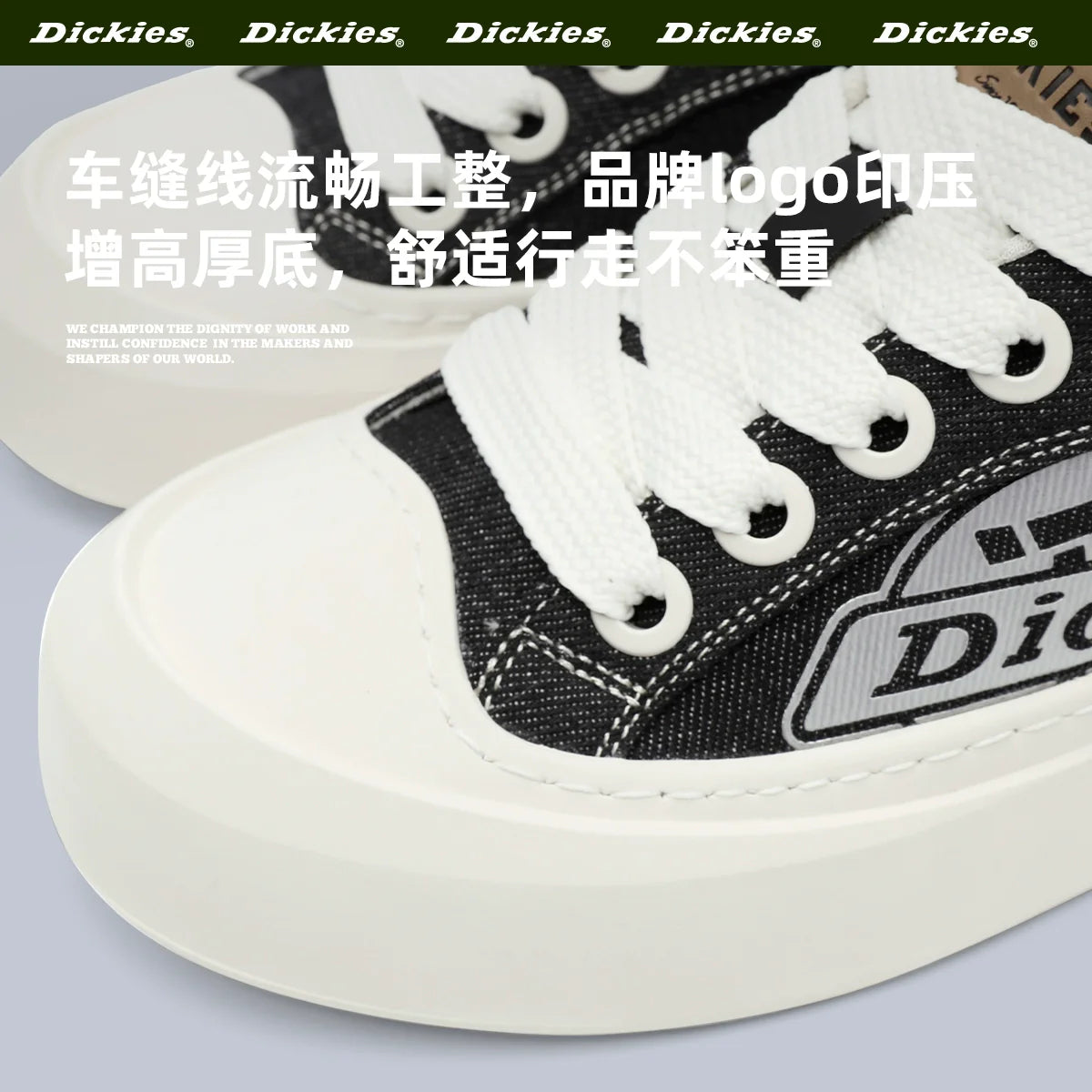 Dickies Platform Canvas Shoes