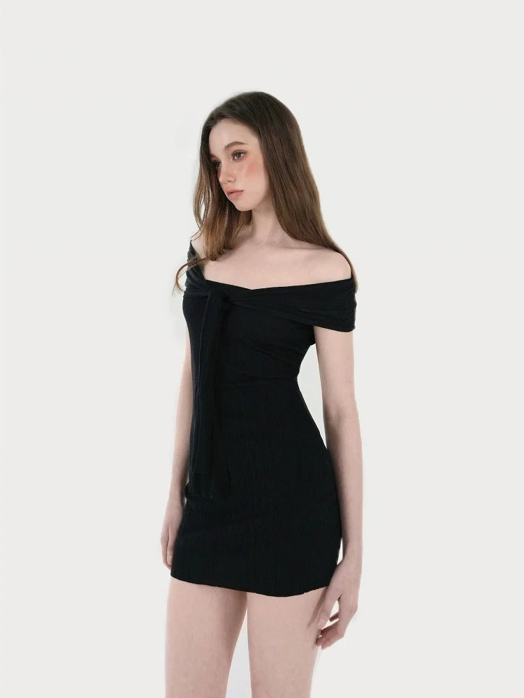 Jim Kennet Tencel Wears More Than A Tube Top Shawl Knitted Dress