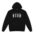 MEDM Three-dimensional Embroidered Font Hooded Sweater