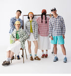 OWOX Loose Casual Checked Lapel Versatile Shirt