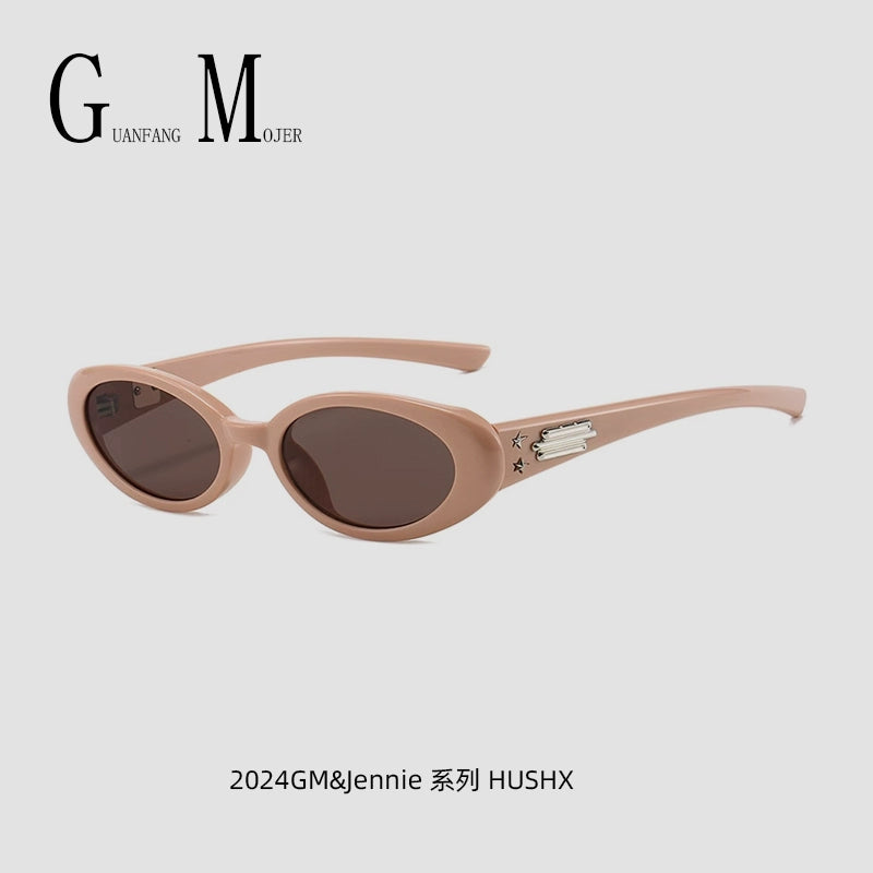 GM x Jennie Pink Cat Eye Sunglasses UV Protection Hushh