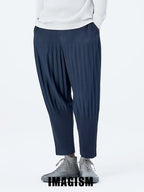 IMAGISM Japanese Pleated Harem Lantern Nine Point Pants JF151