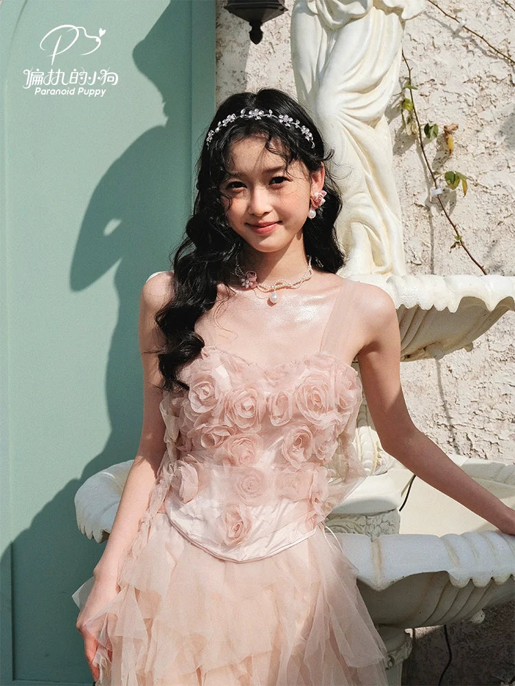 ParanoidP Flower Baroque Pearl Premium Earrings