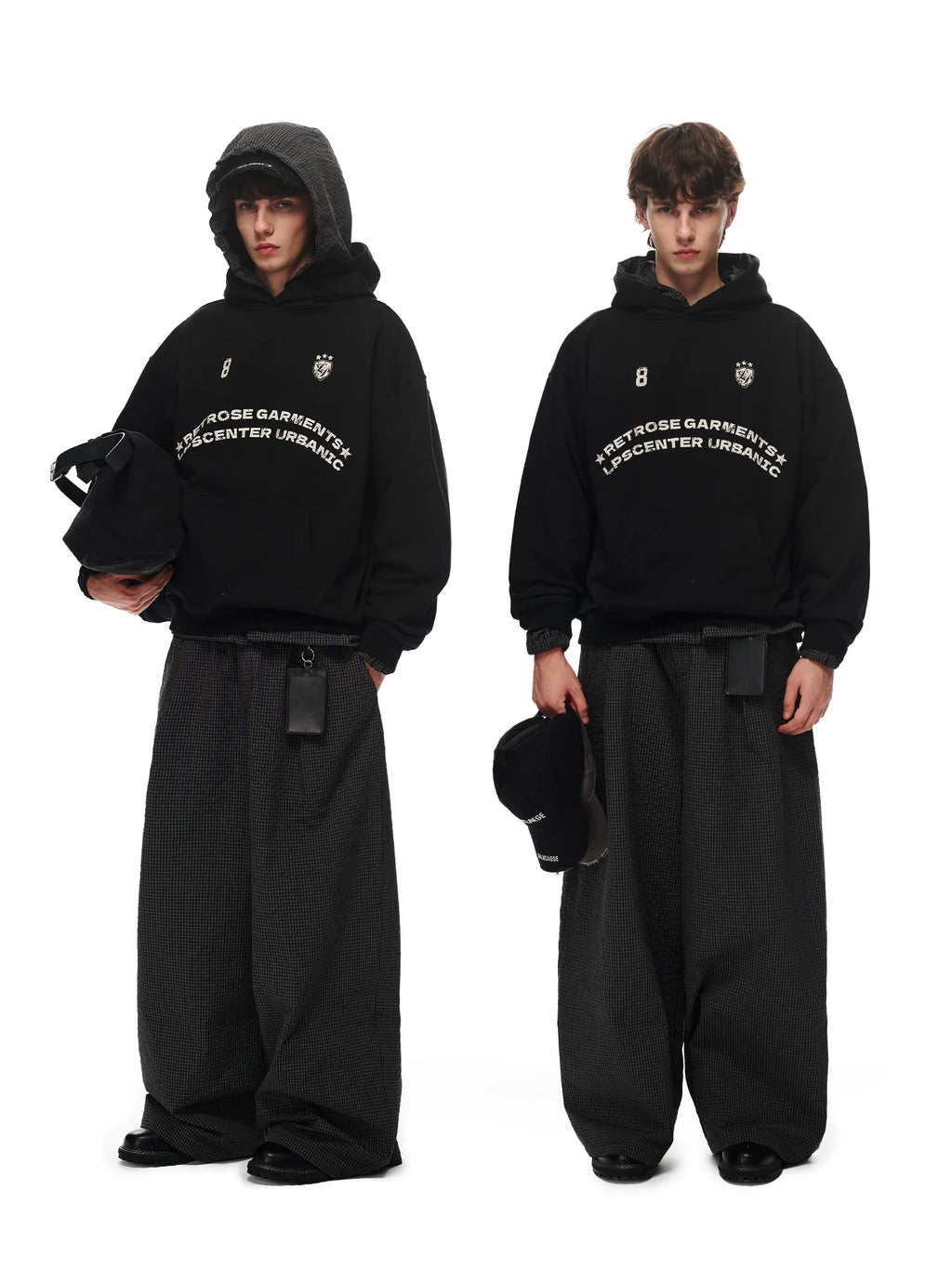 Loopsoon Chest Creative Print Casual Versatile Sweater