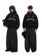 Loopsoon Chest Creative Print Casual Versatile Sweater