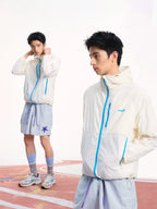 Mr. Jiangnan NewJNXS Lightweight Quick-Dry Sun Protection Zip Jacket