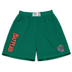 Battles Street Embroidery Printed Basketball Shorts