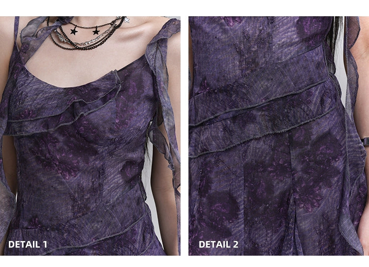 LADYGHOST Temperament Suspender Dress