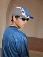 AVENUE & SON Embroidered Logo Curved Brim Baseball Cap