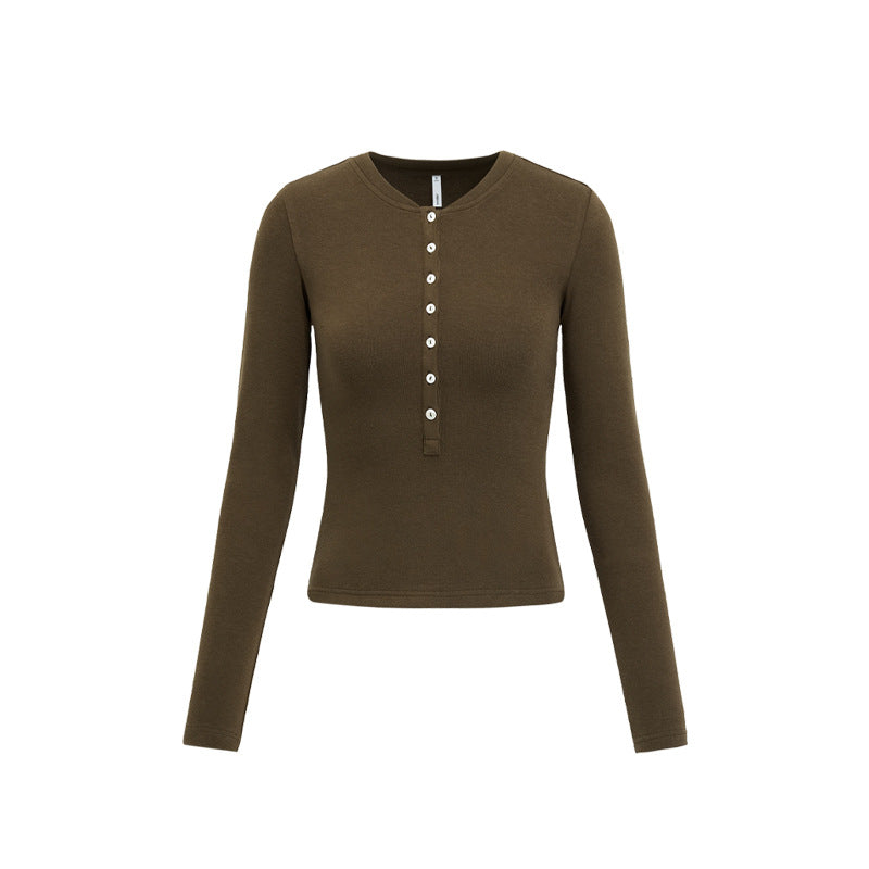 Inflation women Henly Skinny Modal Long Sleeve tee