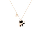 Oho Ou Happy Cat Premium Light Luxury Necklace