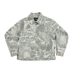 WHOOSIS Full-Print Suit Lapel Jacket