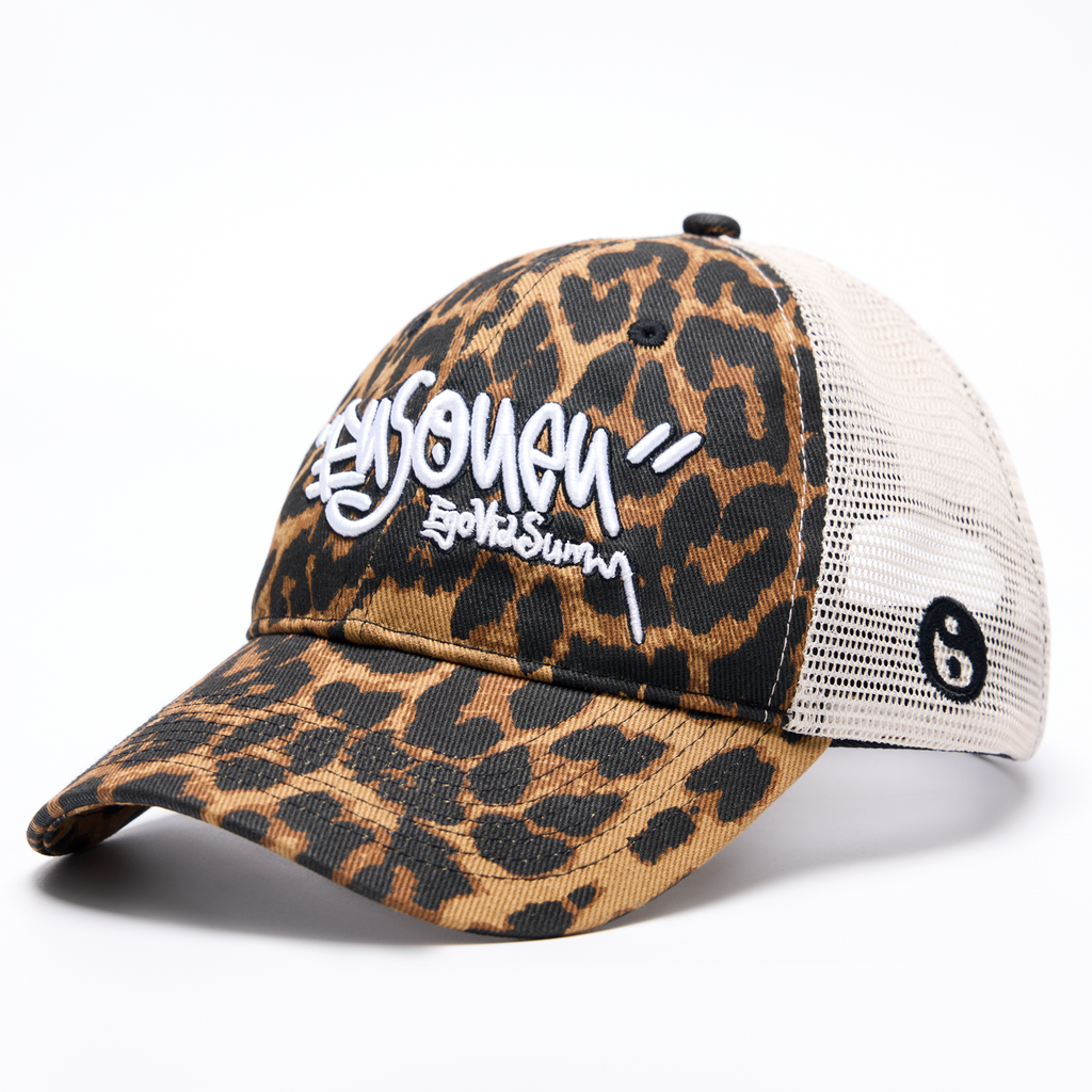 EUSOUEU Camouflage Leopard Print Baseball Cap