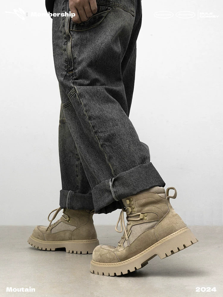 Donkey Thick Soled Martin Boots