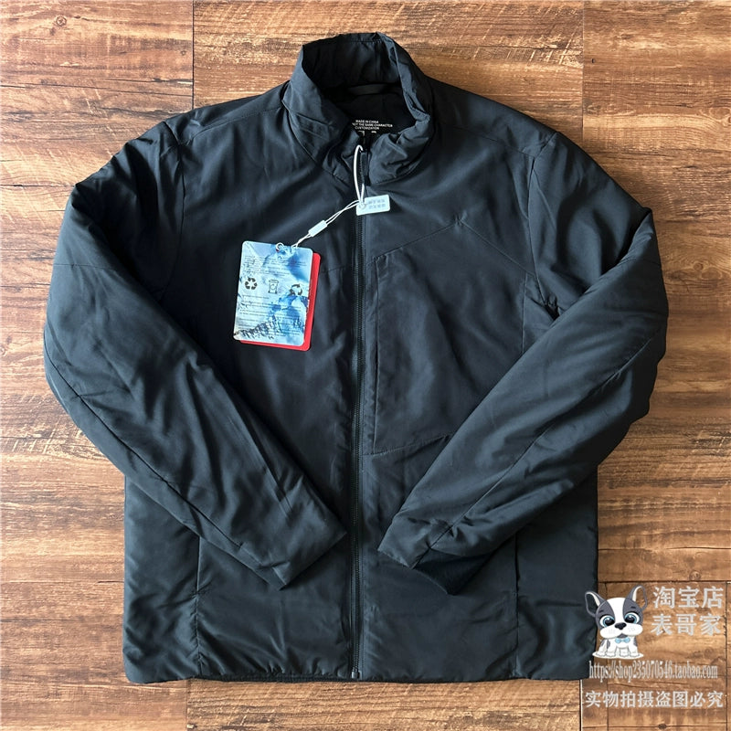 Stand Collar Water-Repellent Cotton Jacket