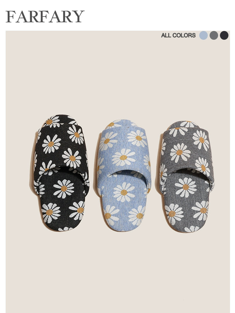 Farfary Japanese Cotton Indoor Slippers
