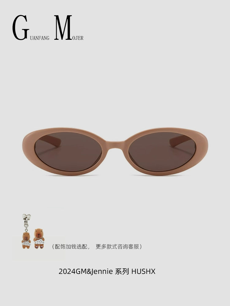 GM x Jennie Pink Cat Eye Sunglasses UV Protection Hushh