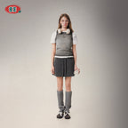 BE Women's Embroidery Logo Slim Fit Vest tee