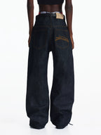 PEOPLESENSE Red Edge Red Ear Ox Straight Leg Jeans