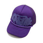 Cross Border Letter Printing Mesh Peak Cap