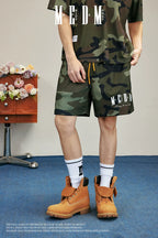 MEDM American Hip Hop Loose Wide Leg Shorts