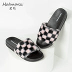 Hotmarzz Thick-soled Premium Slippers Fluffy Shoes