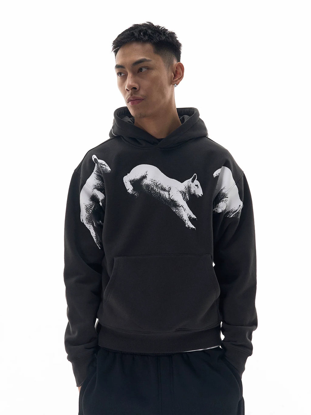 WebSurfGroup Casual Fleece Loose Pullover Sweater