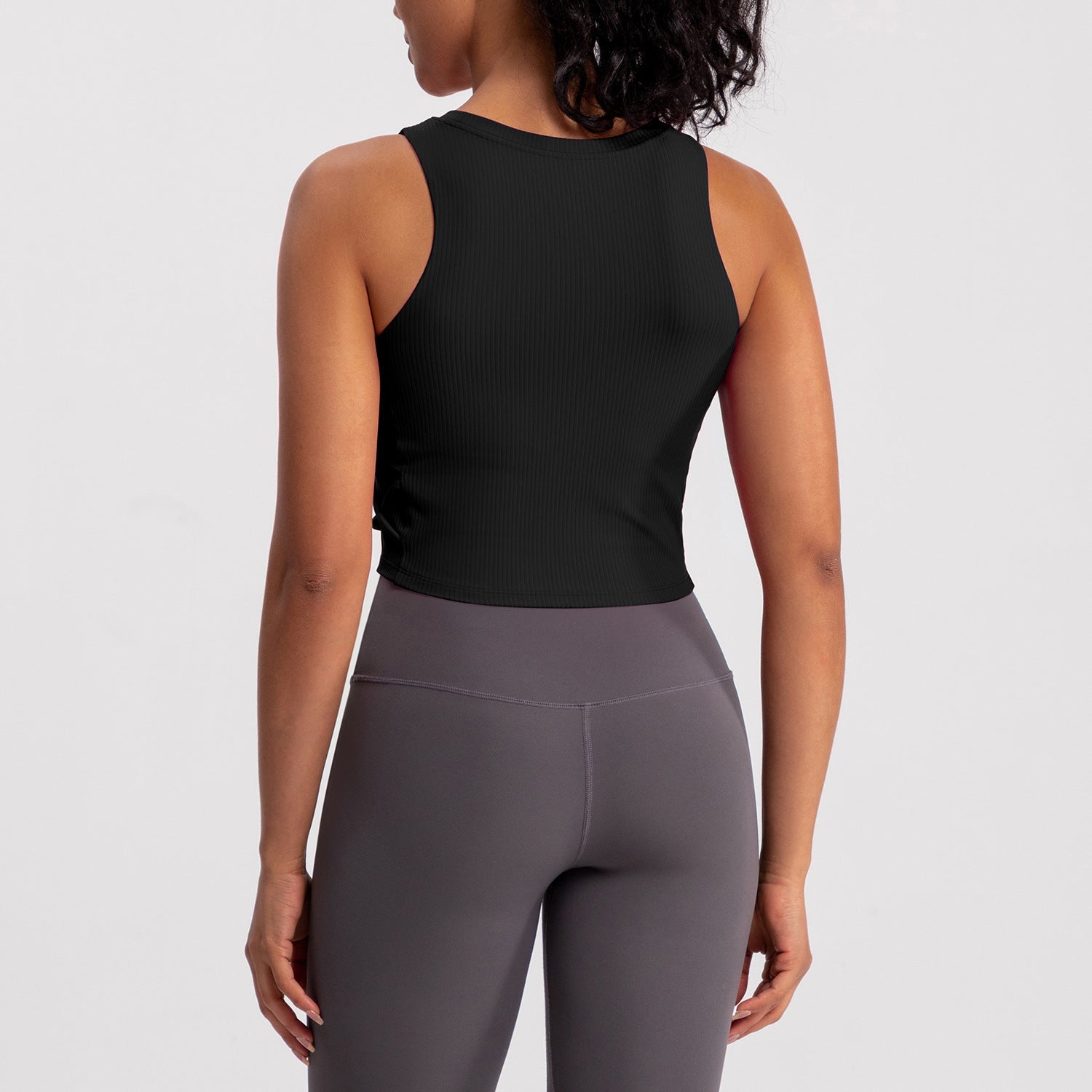 Athena Lulu Naked Back Yoga Vest with Chest Pad