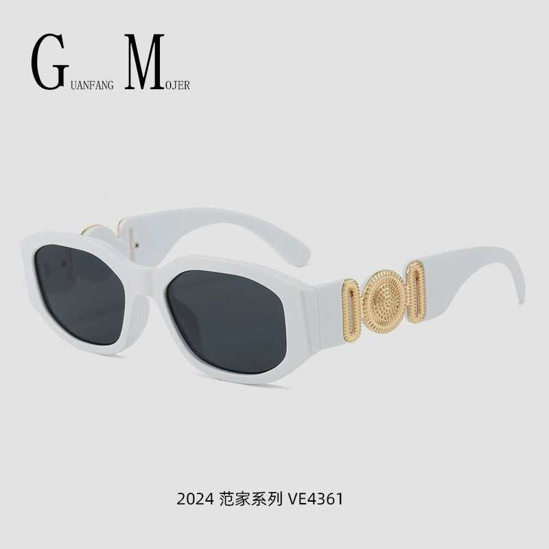 Fan's new cat-eye sunglasses Zhao Lusi's same style VE4361 high-quality retro sunscreen and UV-resistant sunglasses Product link >